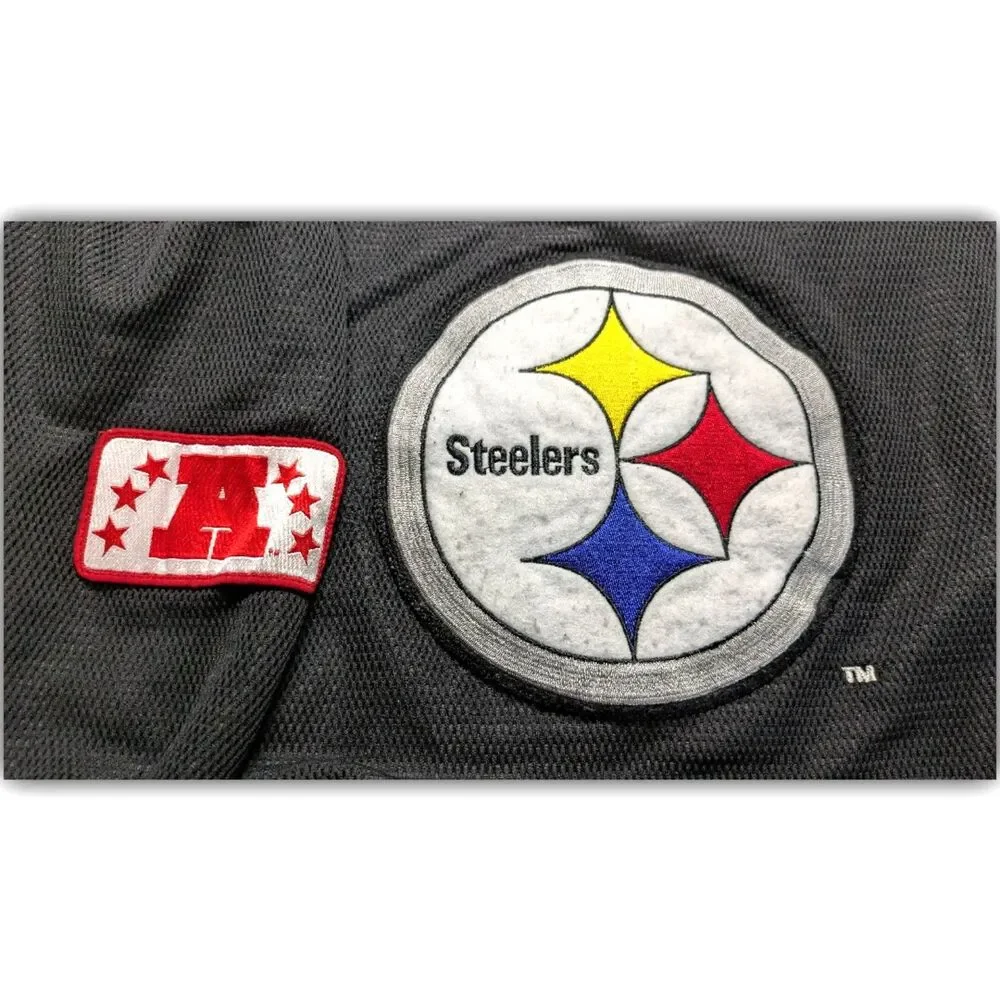Vintage Lee Sport Steelers Long Sleeve Shirt with AFC Patch L NFL Football